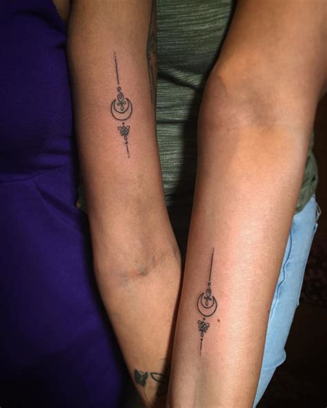 brother and sister tattoos|unique matching sister tattoos.